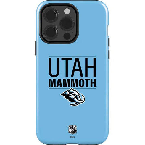 NHL Utah Mammoth Line-Up Series iPhone 15 Pro Impact Case